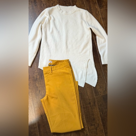 Nanette Lepore Mustard Trousers - Picture 4 of 6